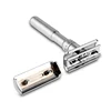 YINTAL Adjustable Safety Razor Double Edge Classic Men Shaving Mild to Aggressive 1-6 File Hair Removal Shaver it with 5 Blades ► Photo 3/6