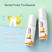 Зубная паста зуб аппарат для чистки зубов Пена зубы очищающий, отбеливающий зубная паста плохой дыхание зубной налет для удаления домашнего ухода за полостью рта очиститель