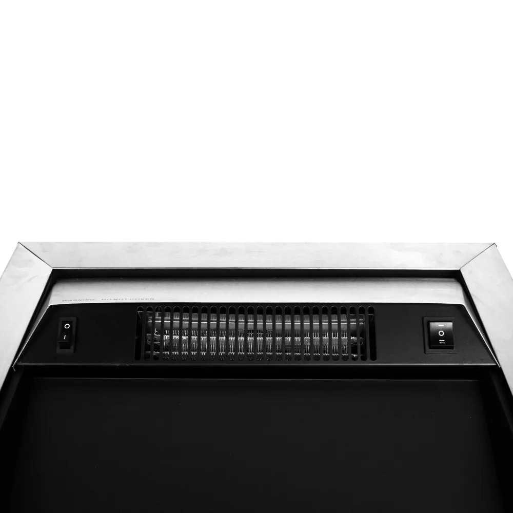 Eu Warehouse 220v 2000w Led Electric Fire Fireplace Freestanding