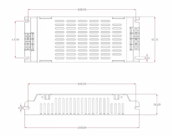 

[Seven Neon]High quality ultra thin AC110-220V/DC 24V 12.5A 300W Power switching power supply,led lighting