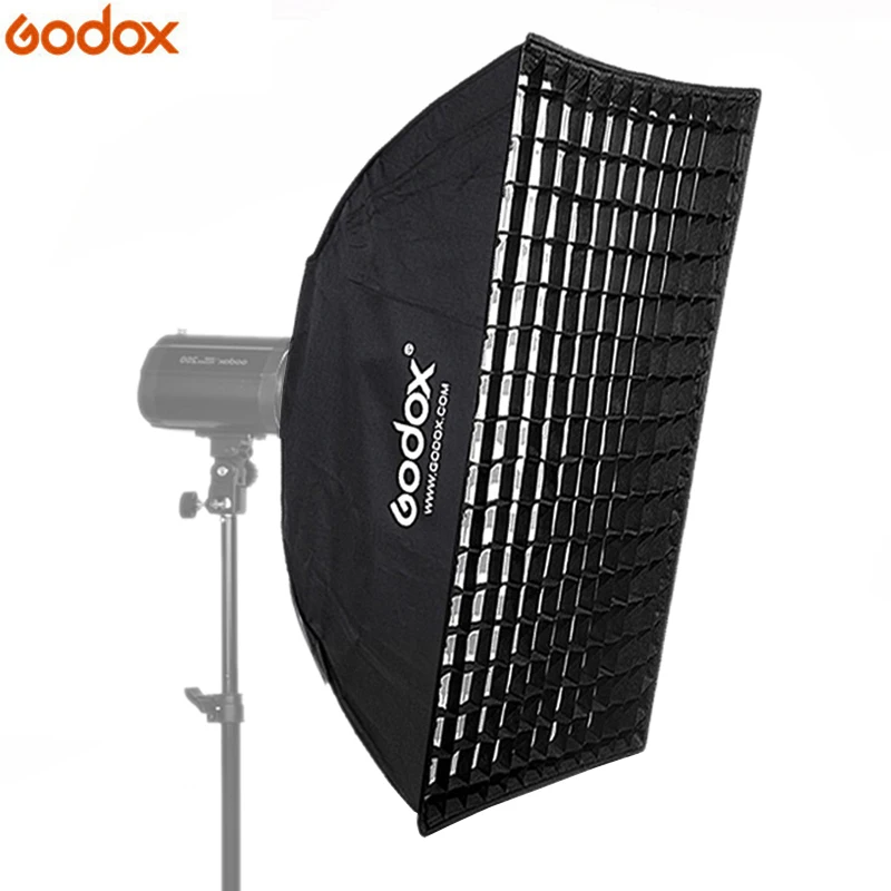 

Godox 24"x 35" 60x90cm Honeycomb Grid Softbox soft box with Bowens Mount for Studio Strobe Flash Light