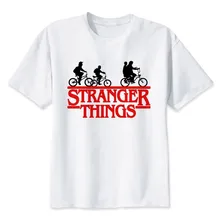 Новейшая модель года, футболка «странные вещи», забавная футболка Eleven Demogorgon с перевернутым дном, дизайнерская футболка классная, модная мужская футболка, Топы, Прямая поставка
