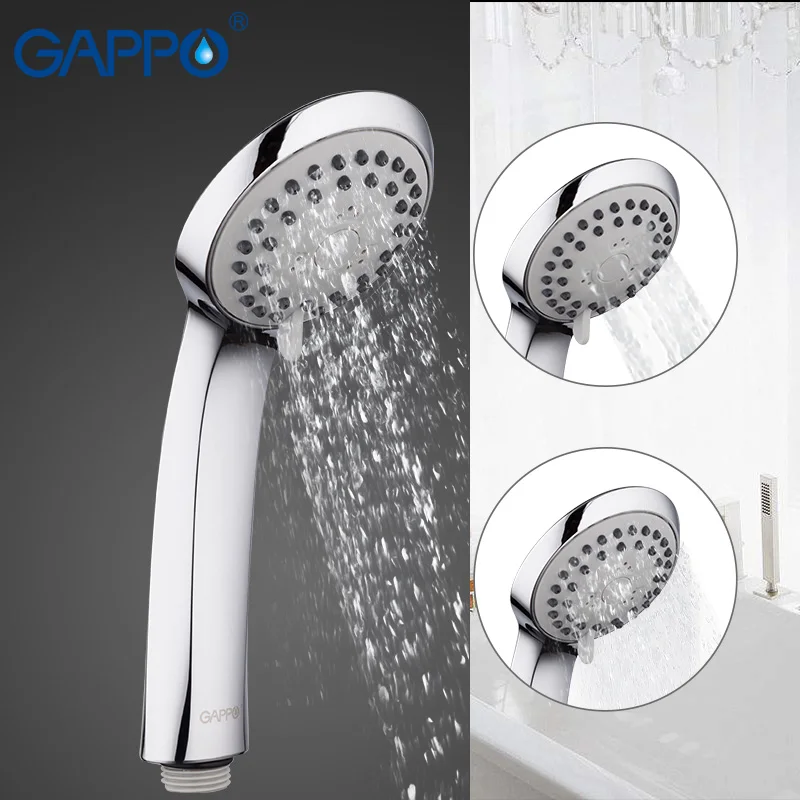 

GAPPO Shower Head SPA Hand Shower Head ABS Water Saving Bathroom Shower Water Nozzle Pressure Boost Rain Shower Head