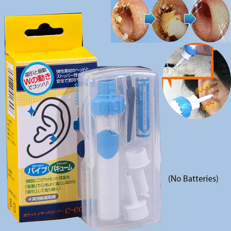 

Electric Ear Sucker Soft Head Wax Cleaner Electric Cordless Vacuum Ear Cleaner Ear Safe Remover Cleaning Tool Removal Spiral
