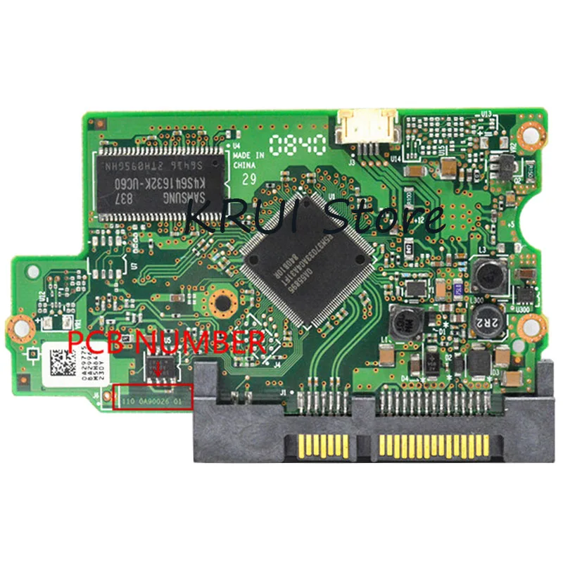 Бесплатная доставка HDD PCB Номер: 110 0A90026 01/микросхема основного контроллера: