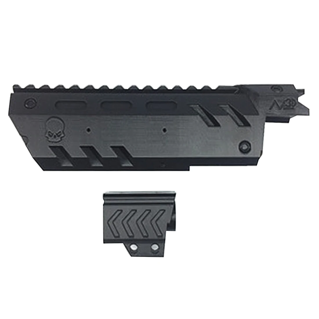 

Maliang 3D Printing Appearance Modification Type-A Death Front Tube Kit for Nerf Zombie Strike SlingFire Blaster - Black
