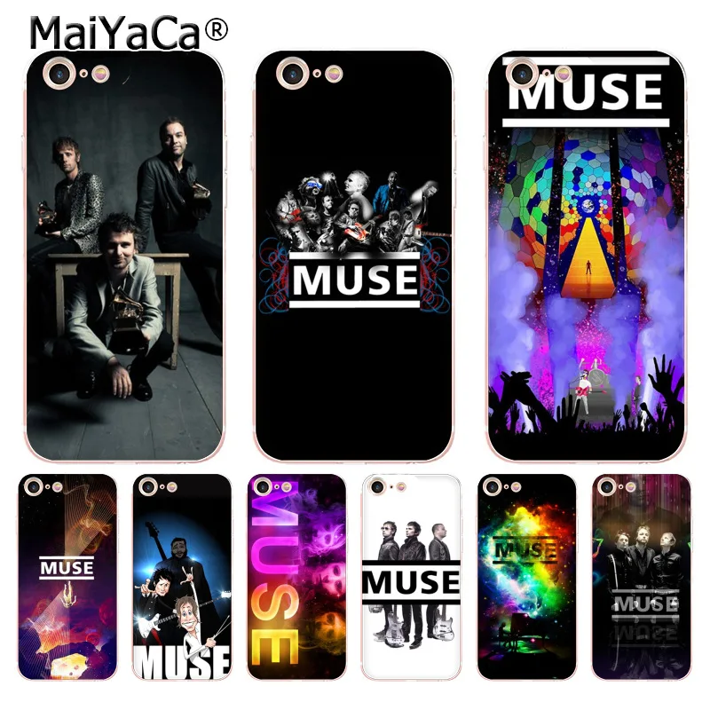 MaiYaCa muse band в продаже! Роскошный крутой прозрачный мягкий чехол из ТПУ для iPhone 8 7 6 6S