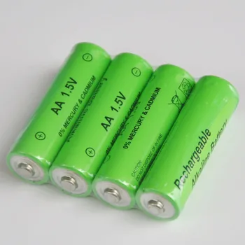 

8PCS 1.5V AA rechargeable battery alkaline 3000mah for torch RC toys clock camera replace Ni-Mh Ni-Zn series Cell