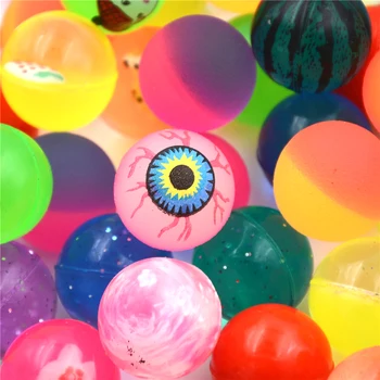 

10pcs/lot Children kids pinball bouncy toys High quality water Float ball toys mixed Bouncing Ball child kid elastic rubber ball