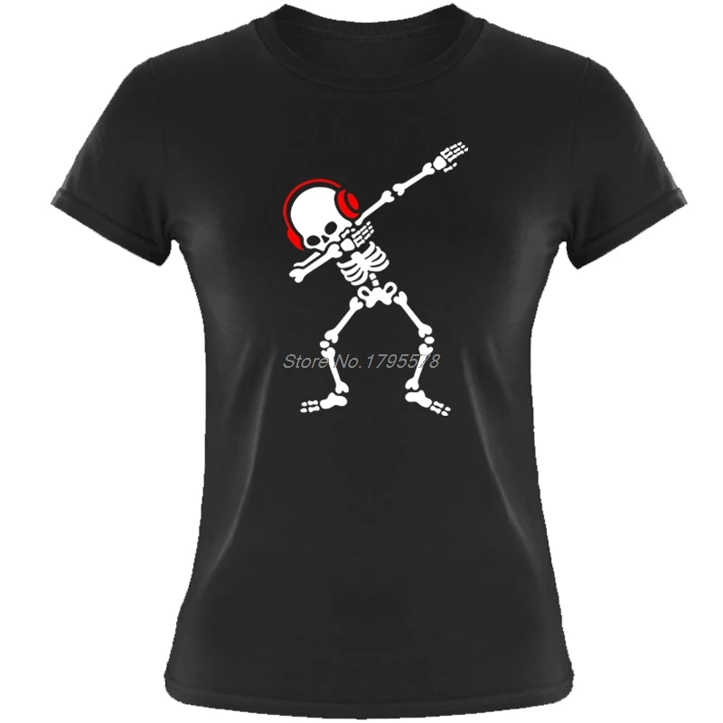 Женские наушники Dabben музыкальная футболка рок н ролл рубашка Camiseta короткий рукав