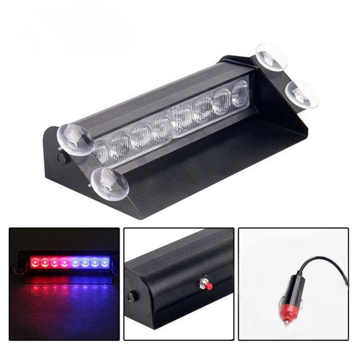Car Truck Emergency Flasher Dash Strobe Warning Light Day Running Flash
