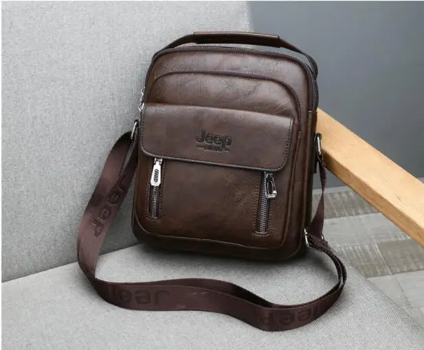 New Men's Bag Fashion Europe And America Business Men's Shoulder Bag Messenger Bag Computer Briefcase