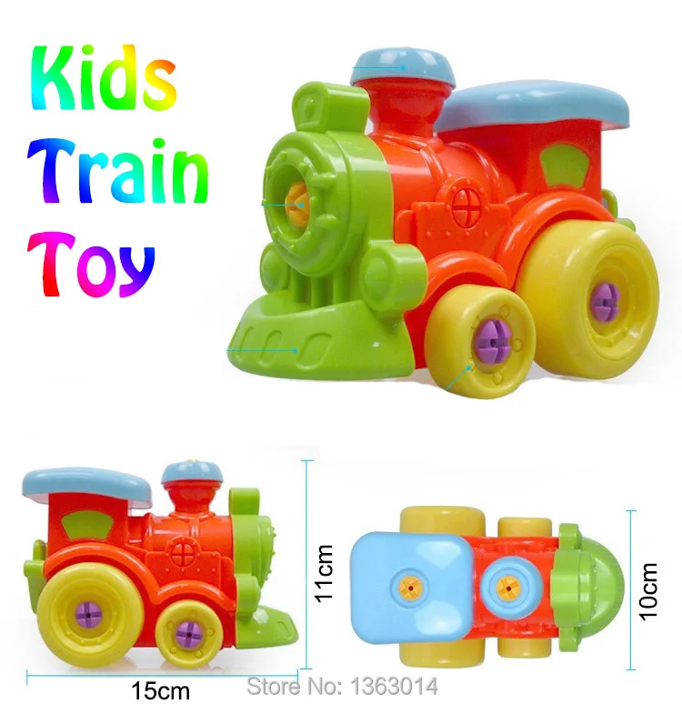 Buy Kids Colorful plastic Train toy Equipped with