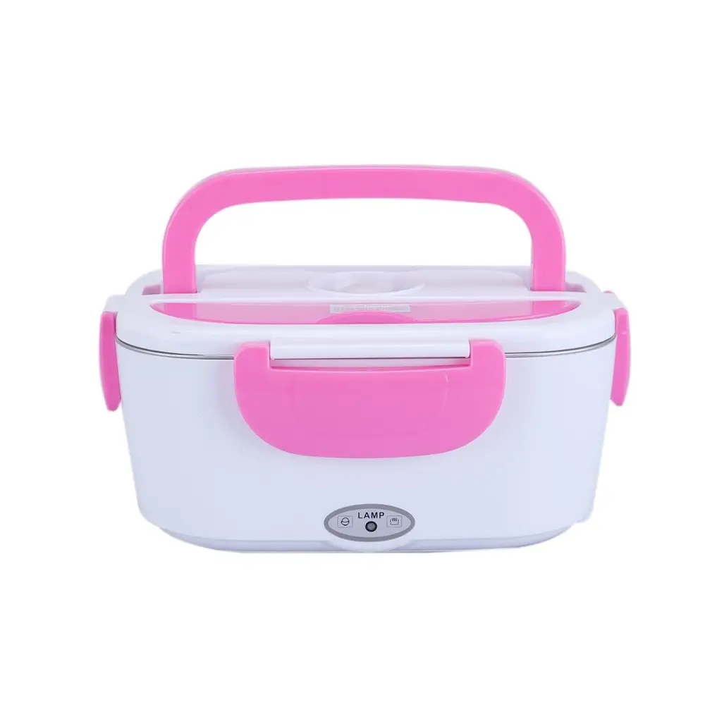 Portable Electric Lunch Box One Piece Separated Auto Car Food Rice