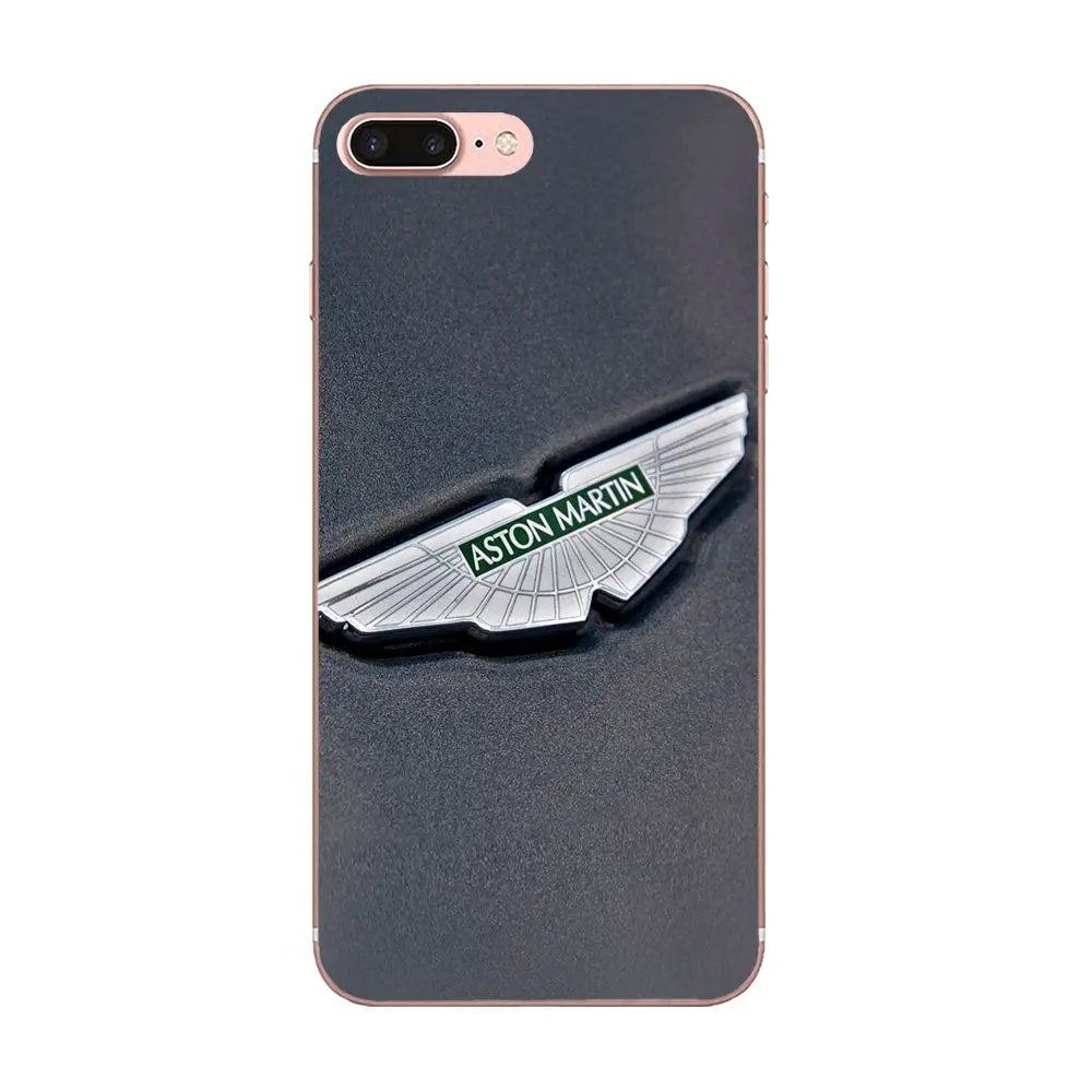 Автомобильный мягкий чехол с логотипом Aston Martin для Samsung Galaxy Note 5 8 9 S3 S4 S5 S6 S7 S8 S9 S10 mini