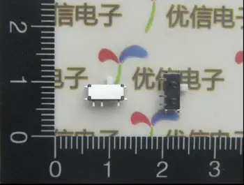 

6.6*2.7*1.4mm 3P SMD slide switch MP3/MP4 switch