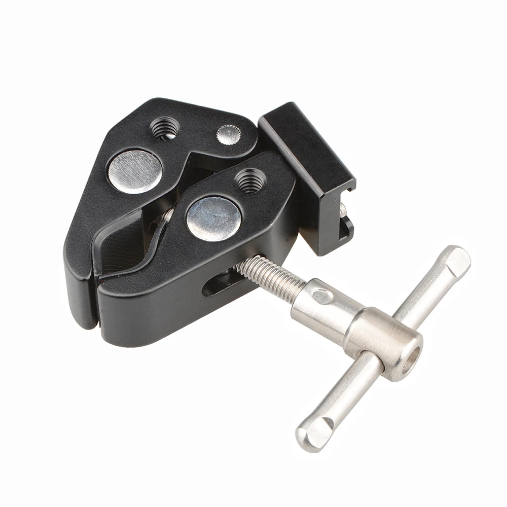 CAMVATE Super Clamp With Thread Hole Hot Shoe Mount _1