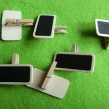 10 шт. мини-клипса на доске надпись доска Декор деревянная доска в форме клипса для свадебной вечеринки Размер: 4 см* 2 см* 0,2 см