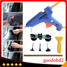 Автомобильные инструменты для проверки вмятин удаление вытягивающий мост безболезненный вмятин инструмент для ремонта Инструменты Ferramentas+ клеевой пистолет 100 Вт+ палочки