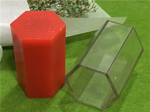 DIY шестиугольная с диаметром 7,5 см свеча делая модель свечи, форма шара свечи формы для diy