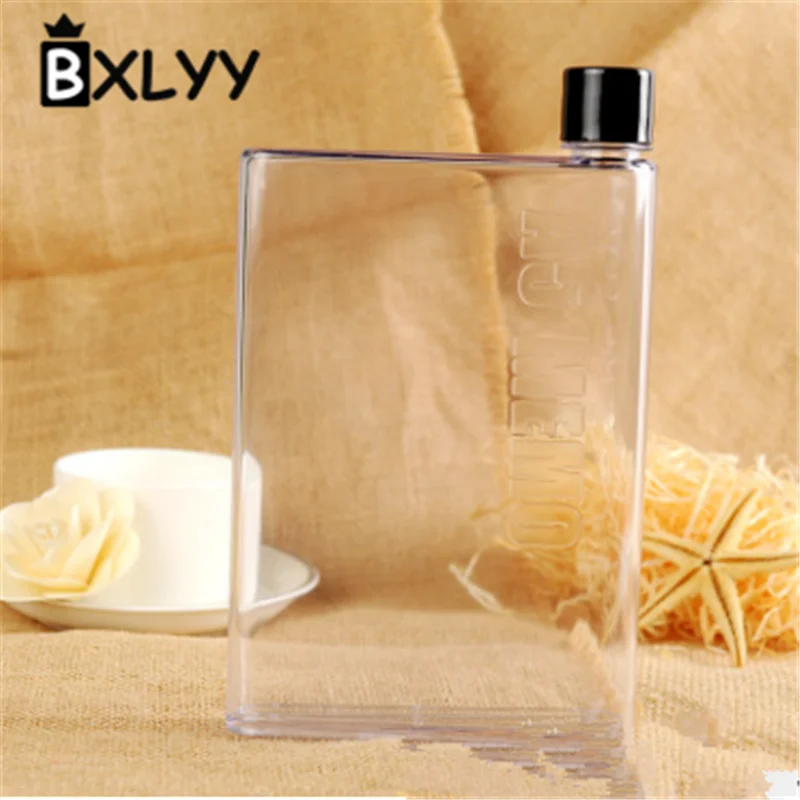 

BXLYY A5 notebook sports water bottle 420ml leak-proof children water bottle 2019 New Year party decoration water pump bottles.7