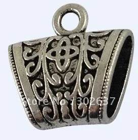 

20 шт тибетский серебряный шарф залог кольцо A15751