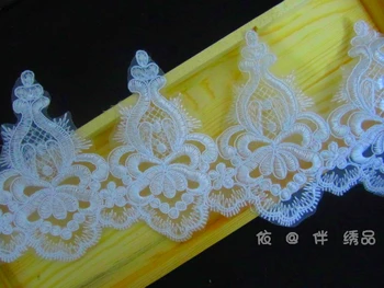 

Fashion handmade DIY 10 yard /lot cord lace trim lace accessories lace fabric for wedding dress