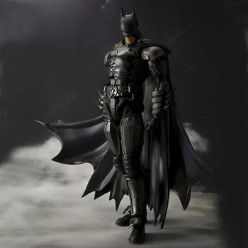 

16cm Hot Movie Batman SHF Guarts Anime Figure Toy Cartoon Batman Arms Replaceable Model Display Toys Children Birthday Jouet