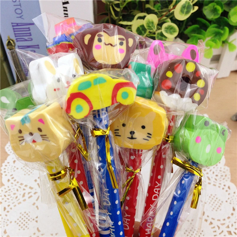 

animal lapices Cartoon lapis Creative pencil pencils matite potloden matita school supplies papeleria stationery