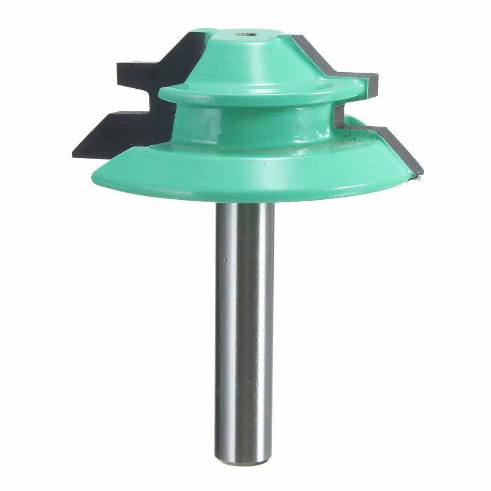New-Arrival-1PC-45-Degree-Lock-Miter-Router-Bit-1-1-2-Diameter-1-4-Shank