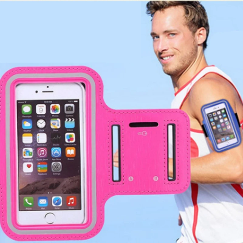 

5.1 inch Gym Case for Samsung S5 S6 S7 Sports Jogging ArmBand Bag for Huawei P10 Phone Holder Universal Running Arm Band Case