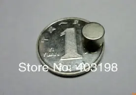 

55pcs/Pack Super Powerful Strong Rare Earth Block NdFeB Magnet Neodymium N35 MagnetsD9*5mm --Free Shipping