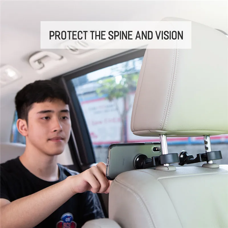 ROCK Magnetische Auto Telefon Halter Haken Zurück Sitz Kopfstütze Universal Für iPhone Magnet Ständ
