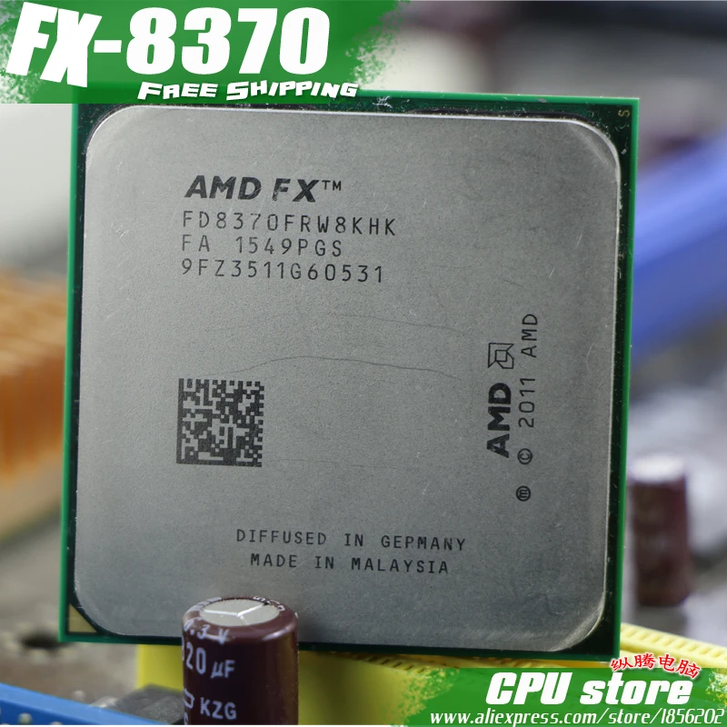 AMD FX 8370 AM3 + 4 0 ГГц/8 Мб/125 Вт Восьмиядерный процессор последовательные | Отзывы и видеообзор