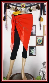 

Tribal belly dance chiffon asymmetric scarf BW99-104