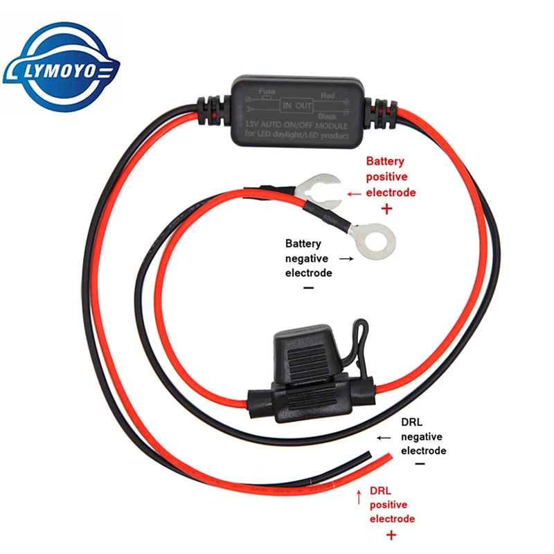 

DRL Controller Auto Car LED Daytime Running Light Relay Harness Dimmer On/Off 12-18V Fog Light mini Controller Driver Indicator