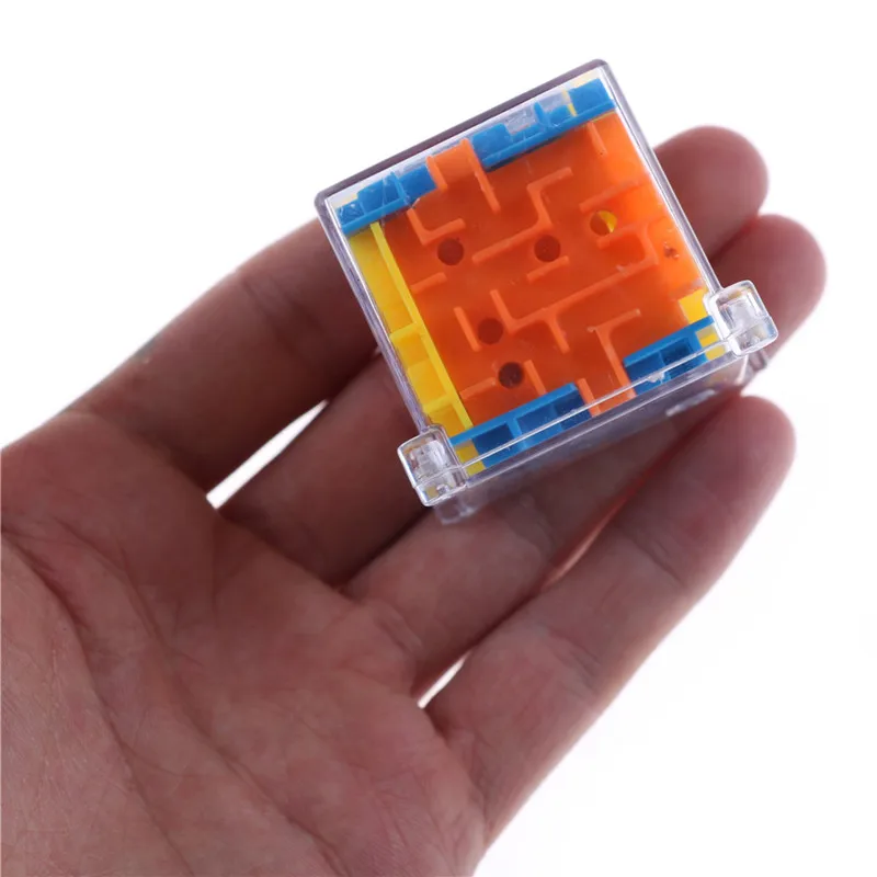 3D волшебный кубик лабиринт Magic Cube Puzzle Скорость игра-головоломка куб лабиринт мяч Детские интеллектуальной разведки Игрушечные лошадки