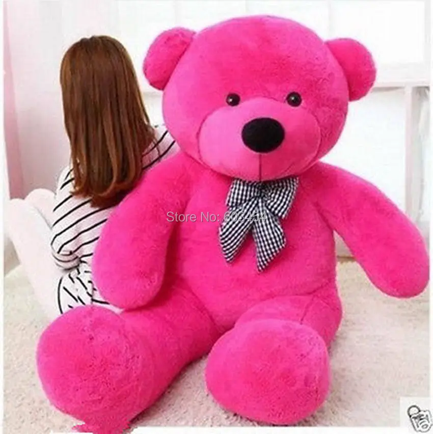 rose colour teddy bear