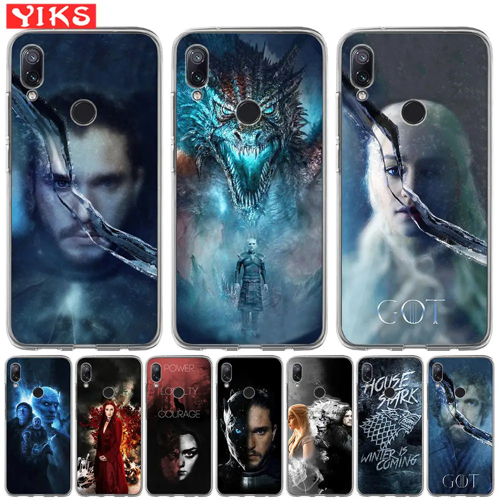 

Game Thrones Got Jon Snow Soft Case For Xiaomi Redmi Note 7 6 6A 5 5A 4 4A 4 Pro 4X Plus Mi 6 8 9 A1 A2 Lite 5X 6X PocoPhone F1