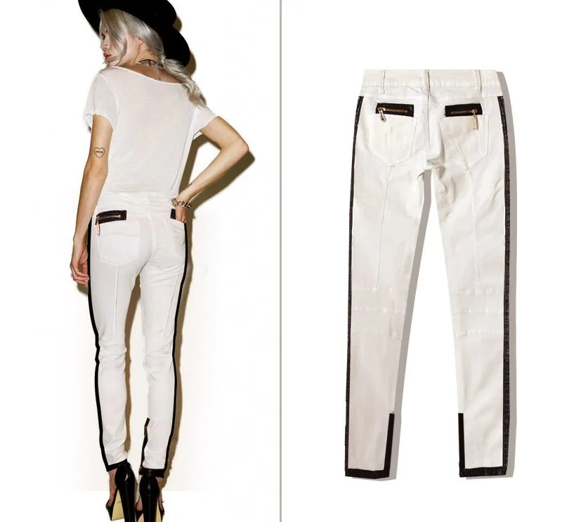 Embroidery Jeans Pants (29)