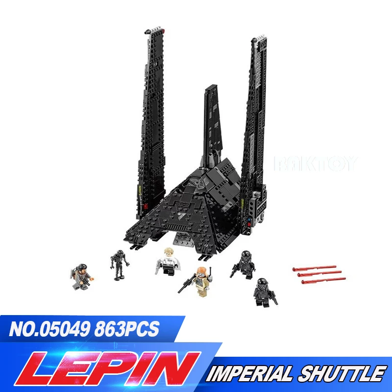 

NEW LEPIN 05049 STAR WARS Rogue One Emperor fighters starship Model Building Kit Blocks Bricks Toy Compatible legoed 75156