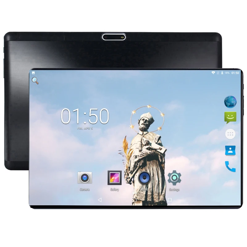 

Newest 4GB RAM 64GB ROM 10 inch tablet Octa Core Dual SIM Card Slots Youtube 1280X800 2.5D IPS Screen Android 8.0 GPS tablet 10