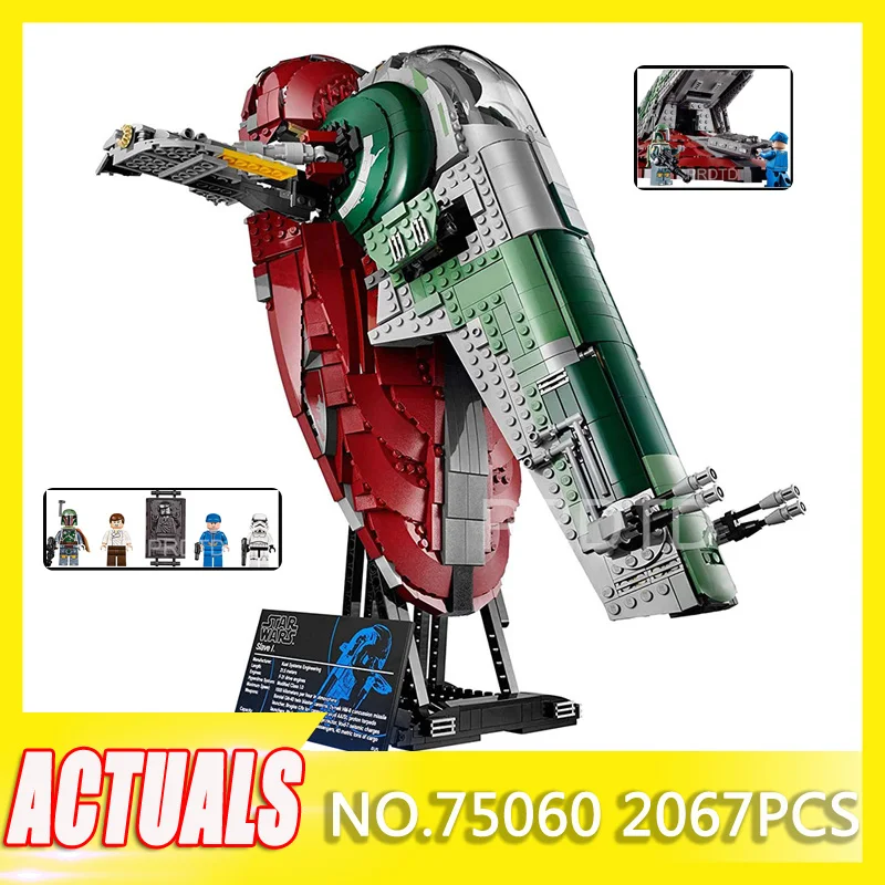 

Creative Star Wars Series UCS I Slave NO.1 Model Building Blocks Compatible LegoINGlys 2067PCS Bricks Traditional Toys