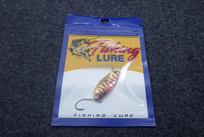 2.5g spoon fishing lure isca artificial metal bait swimbait trout lure fishing spinner blade lure