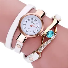 Fashion quartz watch Bracelet Watches best company leather-based strap woman woman wrist watch clock ladies relogios femininos