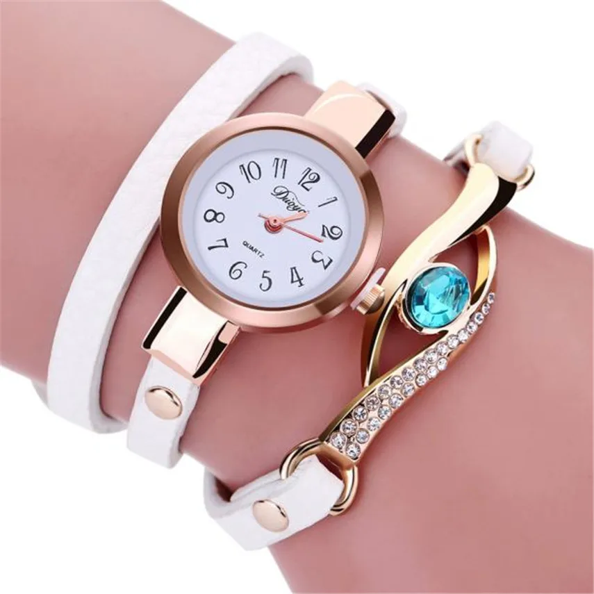 

Fashion quartz watch Bracelet Watches top brand leather strap lady girl wrist watch clock women relogios femininos