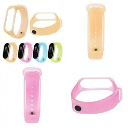 Горячая силиконовые спортивные часы ремешок для Xiaomi Band 3 замена аксессуары ремешок браслет Прямая доставка