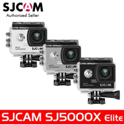 SJCAM SJ5000X Elite Wi-Fi 4 К 24fps 2k30fps гироскопа Спорт DV 2.0 ЖК-дисплей ntk96660 Дайвинг 30 м Водонепроницаемый действие Камера дополнительно Вышивка Крестом