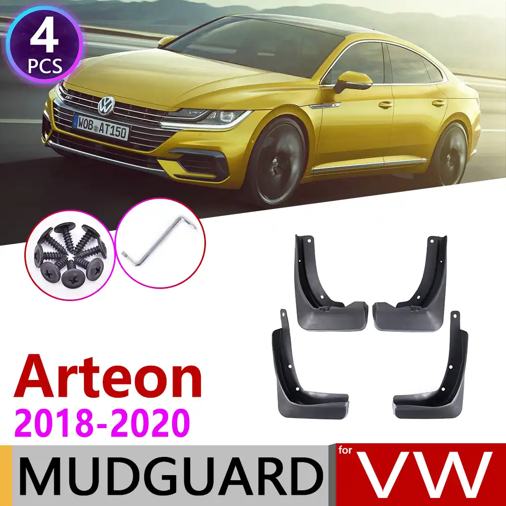 4 Pcs Fur Volkswagen Vw Arteon 2018 2019 2020 Vorne Hinten Auto Mudflap Kotflugel Schlamm Flattert Schutz Splash Flap Kotflugel Zubehor Autoaufkleber Aliexpress