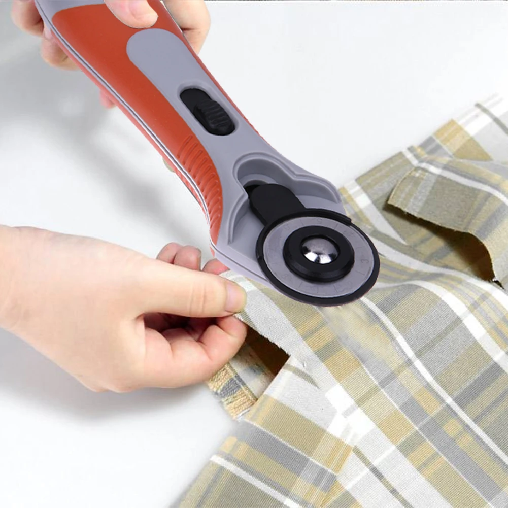 

28 MM Round Disc Cloth Cutting Knives Sewing Cutter MiNi Practical Cutting Knife Sewing Tools for Home Workshop Needlework Craft